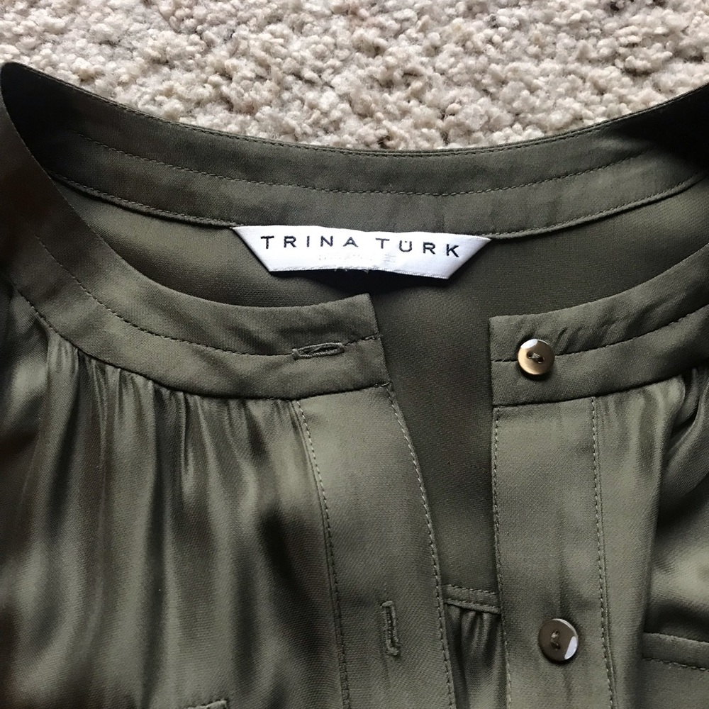 Trina Turk blouse and cami